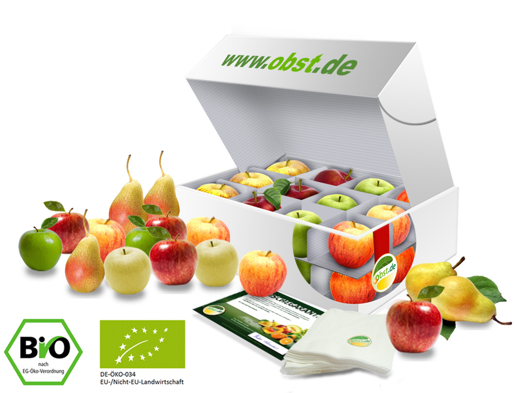 Bio Bürobox Apfel+Birne